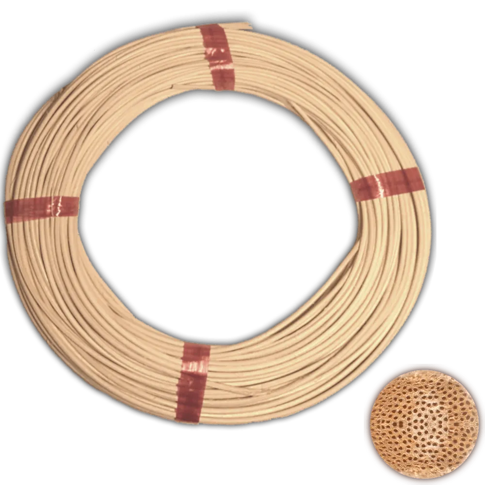 Peddigrohr natur Rattan Core Rotband 125g 2,2mm