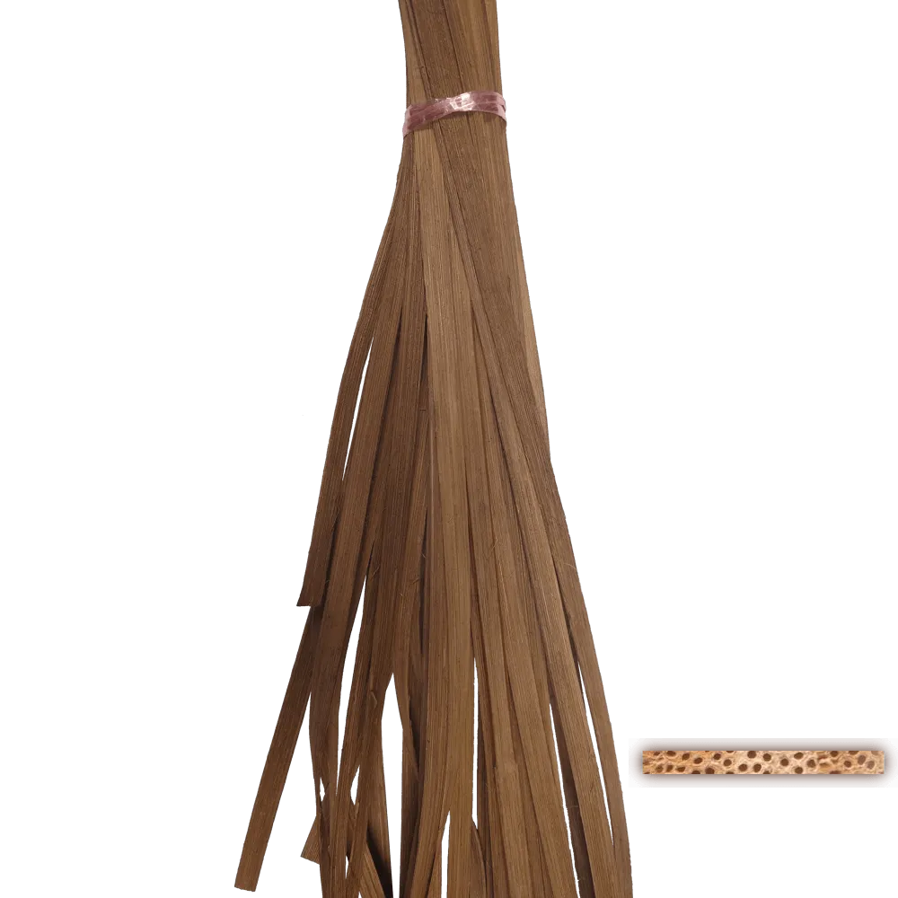 Peddigband Peddig Band Flechtband braun geräuchert 10mm 500g Bund