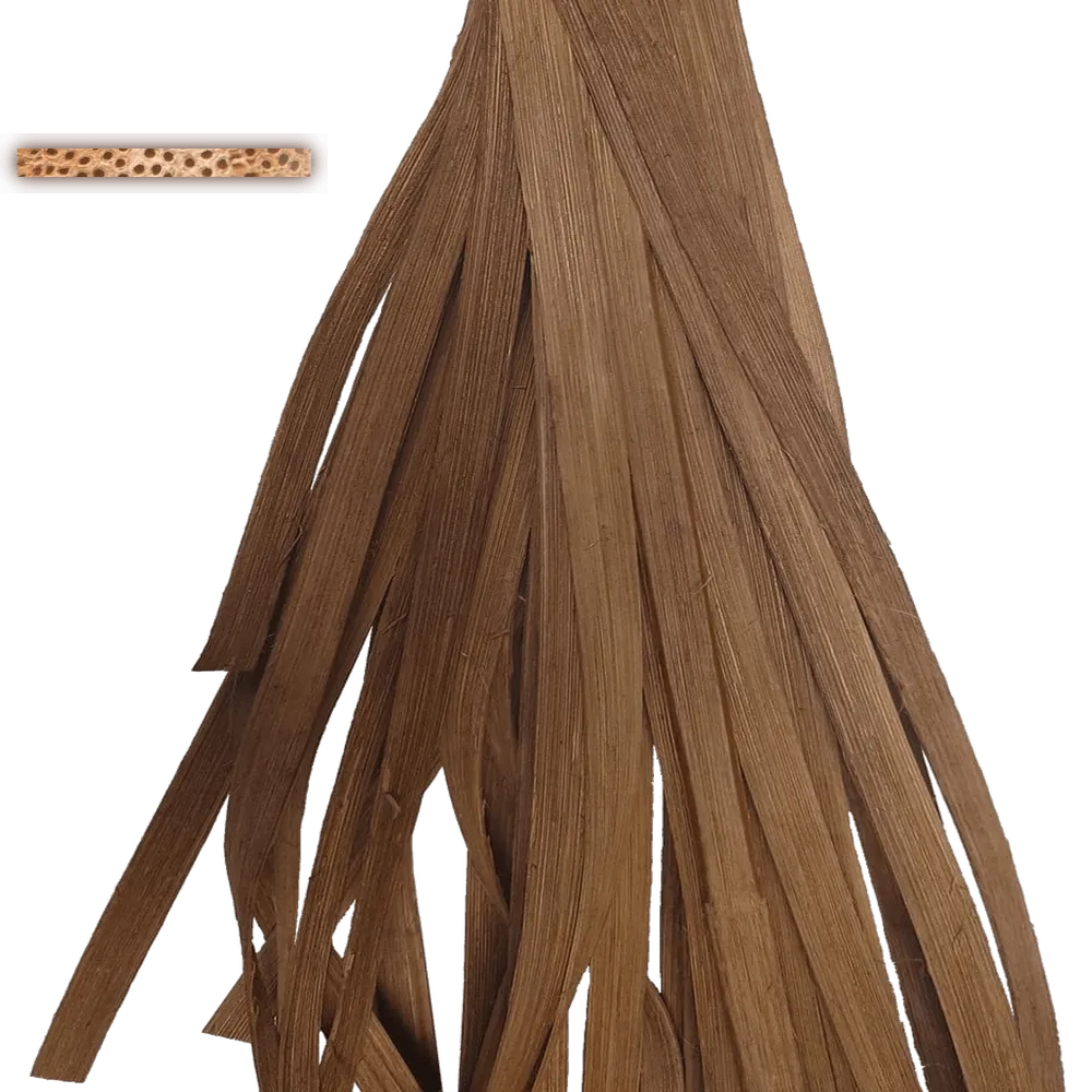 Peddigband Peddig Band Flechtband braun geräuchert 18mm 500g Bund