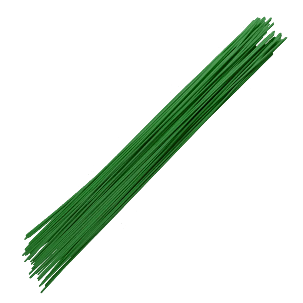Staken Peddigrohr Peddigstaken Aufsteller grün gebeizt 60cm