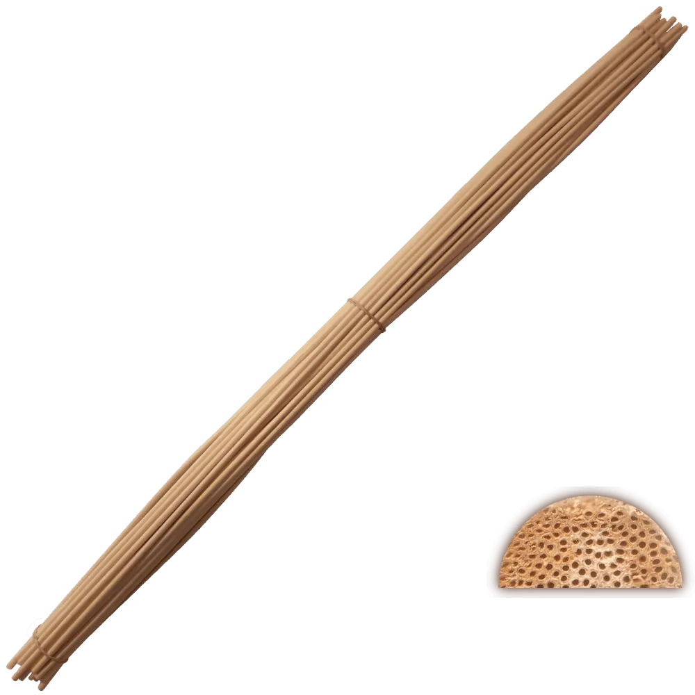 Staken Peddigstaken Flechtstaken gespalten 6mm