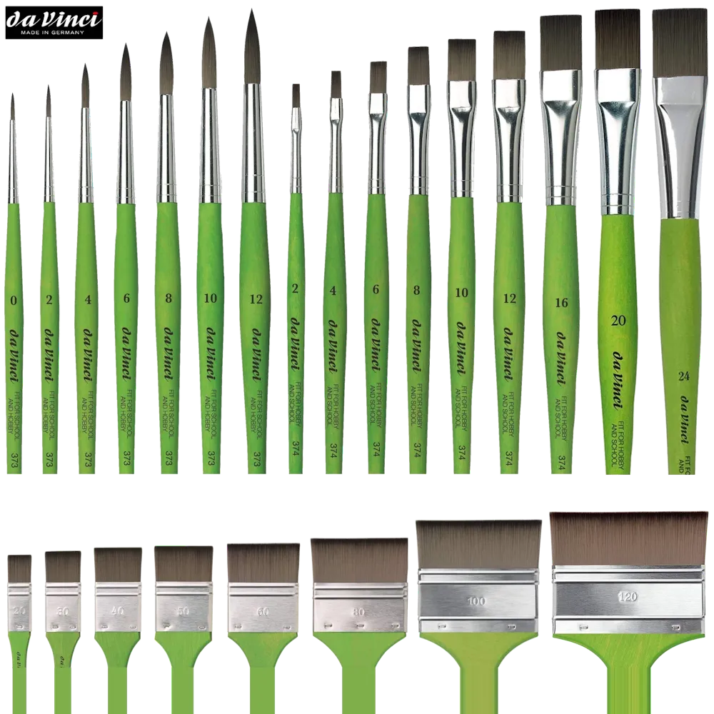 Da Vinci Hobbypinsel Pinsel Synthetik Serie 373, 374, 5073