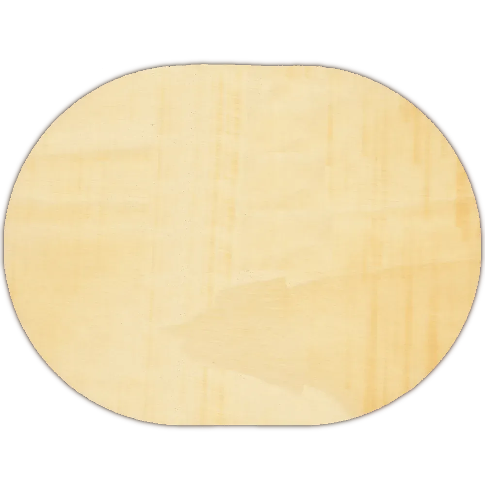 Korbflechtboden Korbboden Flechtboden oval 37 x 49 cm Sperrholz