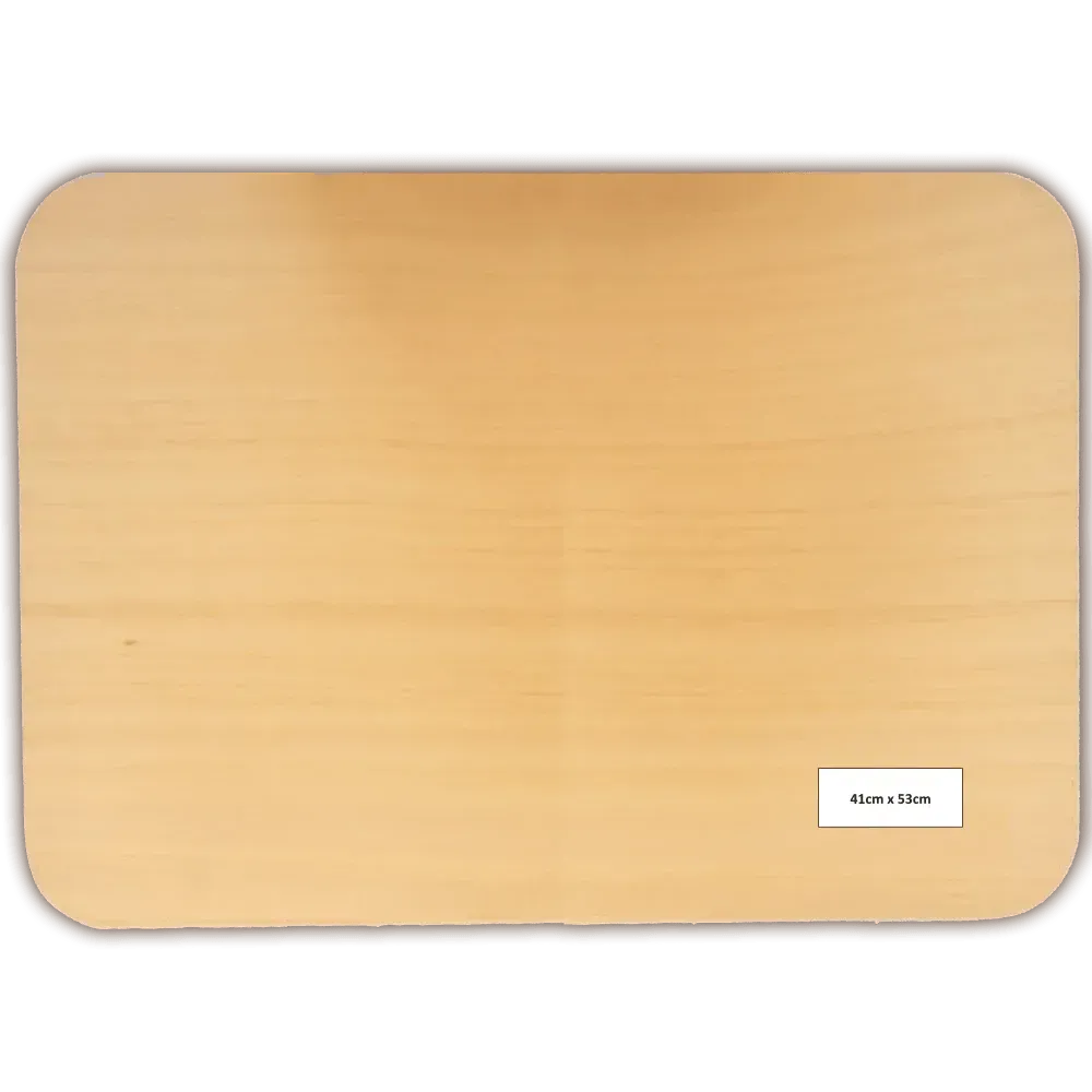 Korbflechtboden Korbboden Flechtboden rechteckig 41 x 53 cm Sperrholz