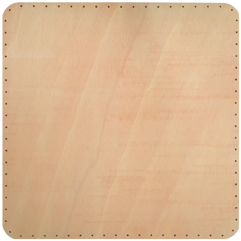 Korbflechtboden Flechtboden Boden Sperrholz gelocht quadratisch 40x40 cm