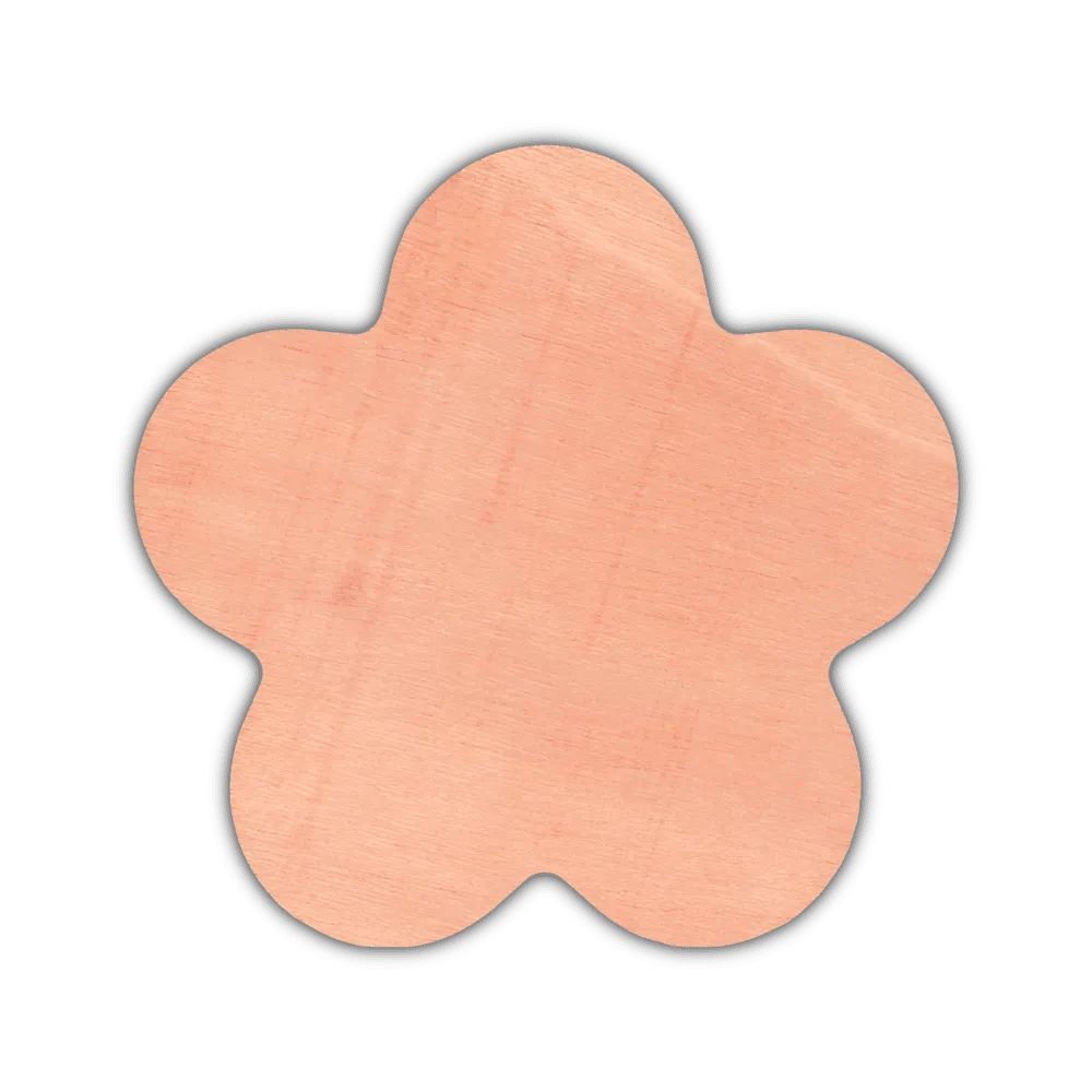 Korbflechtboden Flechtboden Boden Blume Blüte ungebohrt 23 cm