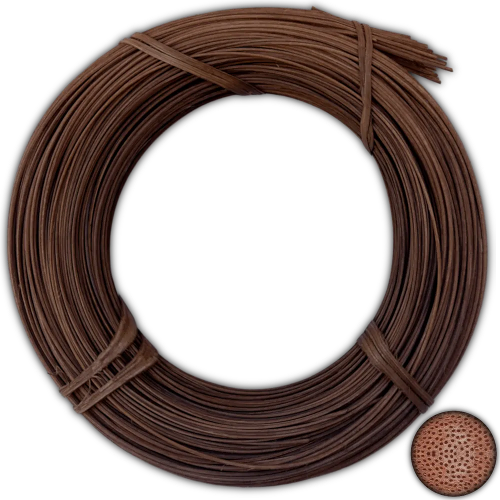Peddigrohr braun geräuchert Rattan Core Rotband 125g 2,2mm Peddigrohr braun geräuchert Rattan Core Rotband 125g 2,2mm